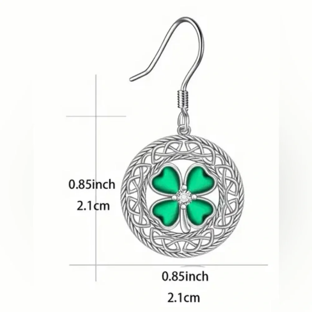 Four Leaf Clover Earrings